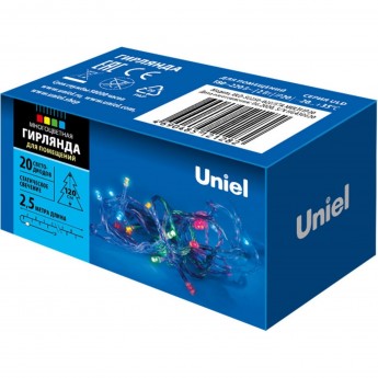 Гирлянда UNIEL ULD-S0250-020/STA MULTI IP20 Гирлянда UNIEL ULD-S0250-020/STA MULTI IP20