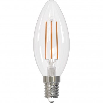 Лампа светодиодная UNIEL LED-C35-11W/3000K/E14/CL PLS02WH картон Лампа светодиодная UNIEL LED-C35-11W/3000K/E14/CL PLS02WH картон
