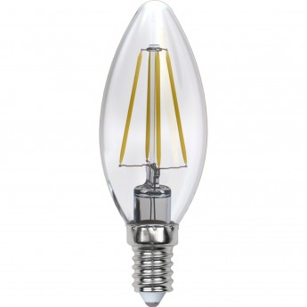 Лампа светодиодная UNIEL LED-C35-5W/WW/E14/CL/DIM GLA01TR картон Лампа светодиодная UNIEL LED-C35-5W/WW/E14/CL/DIM GLA01TR картон