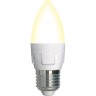Лампа светодиодная UNIEL LED-C37 7W/3000K/E27/FR/DIM PLP01WH картон UL-00004297 Лампа светодиодная UNIEL LED-C37 7W/3000K/E27/FR/DIM PLP01WH картон UL-00004297
