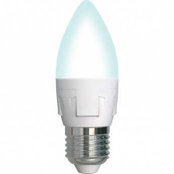 Лампа светодиодная UNIEL LED-C37 7W/4000K/E27/FR/DIM PLP01WH картон Лампа светодиодная UNIEL LED-C37 7W/4000K/E27/FR/DIM PLP01WH картон