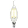 Лампа светодиодная UNIEL LED-CW35-6W/WW/E14/CL PLS02WH картон UL-00000200 Лампа светодиодная UNIEL LED-CW35-6W/WW/E14/CL PLS02WH картон UL-00000200
