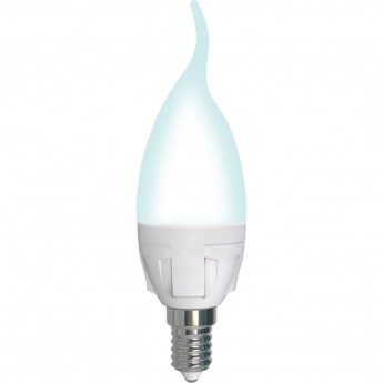 Лампа светодиодная UNIEL LED-CW37 7W/4000K/E14/FR/DIM PLP01WH картон Лампа светодиодная UNIEL LED-CW37 7W/4000K/E14/FR/DIM PLP01WH картон