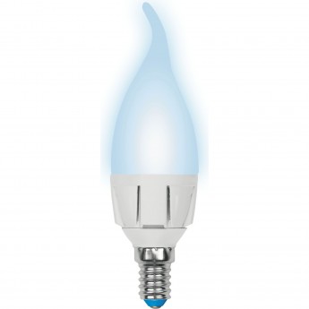 Лампа светодиодная UNIEL LED-CW37 7W/NW/E14/FR PLP01WH картон Лампа светодиодная UNIEL LED-CW37 7W/NW/E14/FR PLP01WH картон