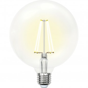 Лампа светодиодная UNIEL LED-G125-10W/WW/E27/CL PLS02WH картон Лампа светодиодная UNIEL LED-G125-10W/WW/E27/CL PLS02WH картон