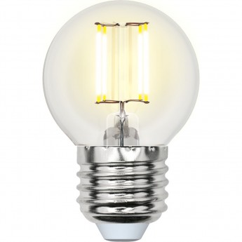 Лампа светодиодная UNIEL LED-G45-5W/NW/E27/CL/DIM GLA01TR картон Лампа светодиодная UNIEL LED-G45-5W/NW/E27/CL/DIM GLA01TR картон