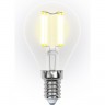 Лампа светодиодная UNIEL LED-G45-5W/WW/E14/CL/DIM GLA01TR картон UL-00002866 Лампа светодиодная UNIEL LED-G45-5W/WW/E14/CL/DIM GLA01TR картон UL-00002866