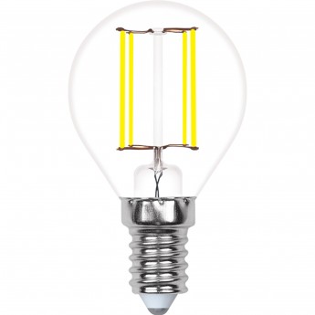 Лампа светодиодная UNIEL LED-G45-5W/WW/E14/CL/MB GLM10TR картон Лампа светодиодная UNIEL LED-G45-5W/WW/E14/CL/MB GLM10TR картон