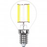 Лампа светодиодная UNIEL LED-G45-5W/WW/E14/CL/MB GLM10TR картон UL-00002369 Лампа светодиодная UNIEL LED-G45-5W/WW/E14/CL/MB GLM10TR картон UL-00002369
