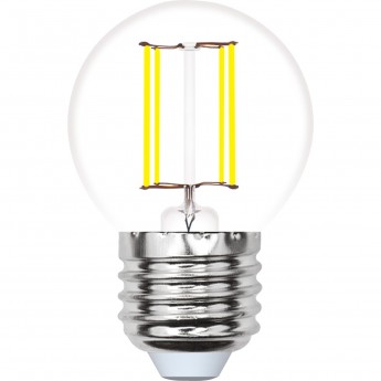 Лампа светодиодная UNIEL LED-G45-5W/WW/E27/CL/MB GLM10TR картон Лампа светодиодная UNIEL LED-G45-5W/WW/E27/CL/MB GLM10TR картон