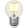 Лампа светодиодная UNIEL LED-G45-6W/NW/E27/CL PLS02WH картон UL-00001370 Лампа светодиодная UNIEL LED-G45-6W/NW/E27/CL PLS02WH картон UL-00001370