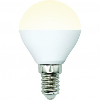 Лампа светодиодная UNIEL LED-G45-6W/WW/E14/FR/MB PLM11WH картон Лампа светодиодная UNIEL LED-G45-6W/WW/E14/FR/MB PLM11WH картон