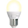 Лампа светодиодная UNIEL LED-G45 7W/3000K/E27/FR/DIM PLP01WH картон UL-00004303 Лампа светодиодная UNIEL LED-G45 7W/3000K/E27/FR/DIM PLP01WH картон UL-00004303