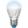 Лампа светодиодная UNIEL LED-G45 7W/NW/E27/FR PLP01WH картон UL-00002418 Лампа светодиодная UNIEL LED-G45 7W/NW/E27/FR PLP01WH картон UL-00002418