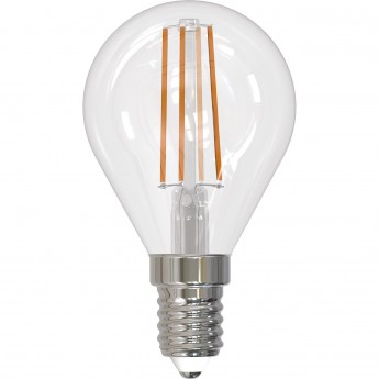 Лампа светодиодная UNIEL LED-G45-9W/4000K/E14/CL/DIM GLA01TR картон Лампа светодиодная UNIEL LED-G45-9W/4000K/E14/CL/DIM GLA01TR картон