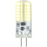 Лампа светодиодная UNIEL LED-JC-12/3W/3000K/G4/CL SIZ05TR с силиконовым покрытием UL-00010366 Лампа светодиодная UNIEL LED-JC-12/3W/3000K/G4/CL SIZ05TR с силиконовым покрытием UL-00010366