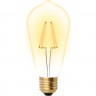 Лампа светодиодная UNIEL LED-ST64-5W/GOLDEN/E27 GLV22GO UL-00002360 Лампа светодиодная UNIEL LED-ST64-5W/GOLDEN/E27 GLV22GO UL-00002360
