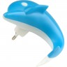 Светильник ночник UNIEL DTL-301-Дельфин/Blue/4LED/0,5W 10313 Светильник ночник UNIEL DTL-301-Дельфин/Blue/4LED/0,5W 10313