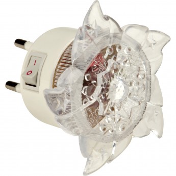 Светильник UNIEL DTL-308-Цветок/RGB/4LED/0,5W Светильник UNIEL DTL-308-Цветок/RGB/4LED/0,5W