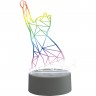 Светильник UNIEL ULI-M501 RGB/3AAA CATTY/WHITE UL-00007419 Светильник UNIEL ULI-M501 RGB/3AAA CATTY/WHITE UL-00007419