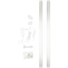 Светильник UNIEL ULM-F45-2x6W/4500K IP20 SILVER UL-00008280 Светильник UNIEL ULM-F45-2x6W/4500K IP20 SILVER UL-00008280