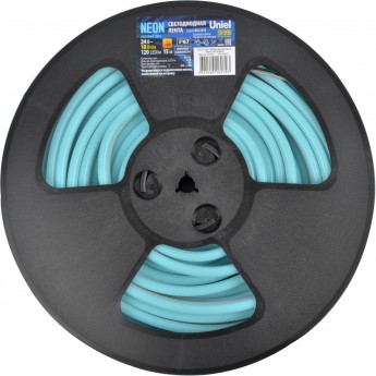 Светодиодная лента UNIEL ULS-N11-2835-120LED/m-8mm-IP67-DC24V-10W/m-15M-LIGHTBLUE катушка в герметичной упаковке Светодиодная лента UNIEL ULS-N11-2835-120LED/m-8mm-IP67-DC24V-10W/m-15M-LIGHTBLUE катушка в герметичной упаковке