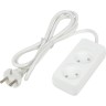Удлинитель серии UNIEL S-CU2-1,5 WHITE , шнур 1,5м., 2 гнезда, 10A, б/з UL-00009975 Удлинитель серии UNIEL S-CU2-1,5 WHITE , шнур 1,5м., 2 гнезда, 10A, б/з UL-00009975