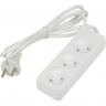 Удлинитель UNIEL S-CU3-2 WHITE серии Ultra, шнур 2м., 3 гнезда, 10A, б/з UL-00009981 Удлинитель UNIEL S-CU3-2 WHITE серии Ultra, шнур 2м., 3 гнезда, 10A, б/з UL-00009981