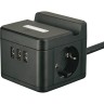 Удлинитель UNIEL STANDARD S-GCD2-1,5SBUH BLACK UL-00011252 Удлинитель UNIEL STANDARD S-GCD2-1,5SBUH BLACK UL-00011252