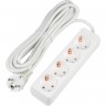 Удлинитель UNIELS-GCU4-5 WHITE серии Ultra, шнур 5м., 4 гнезда, 16A, с/з UL-00010007 Удлинитель UNIELS-GCU4-5 WHITE серии Ultra, шнур 5м., 4 гнезда, 16A, с/з UL-00010007